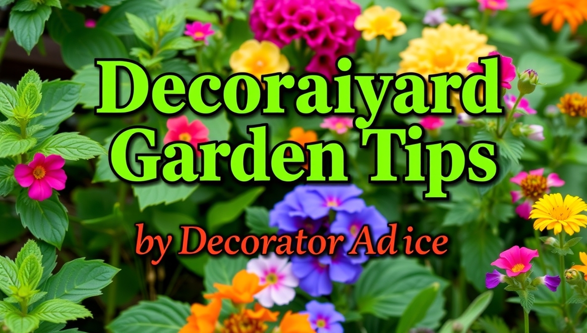 decoradyard garden tips by decoratoradvice