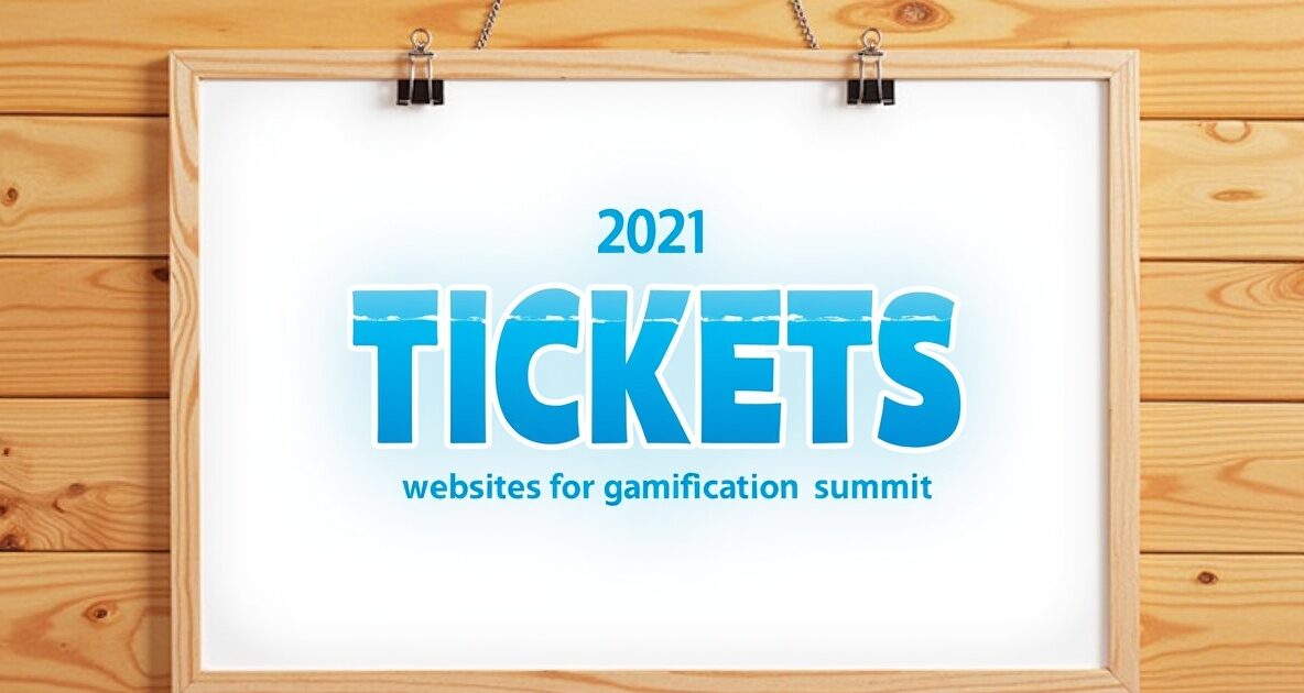 tickets 2021 websites for gamificationsummit