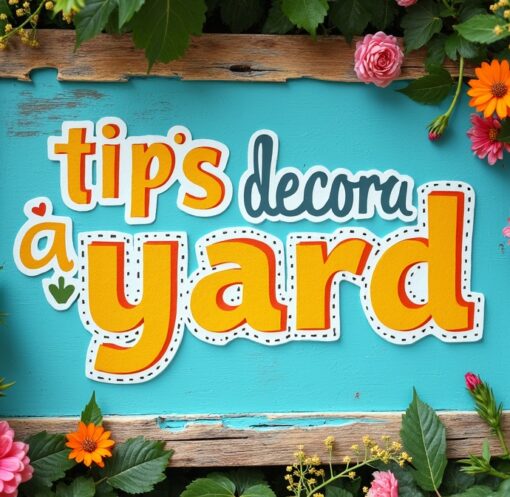 tips decoradyard
