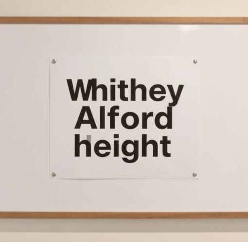 whitney alford height