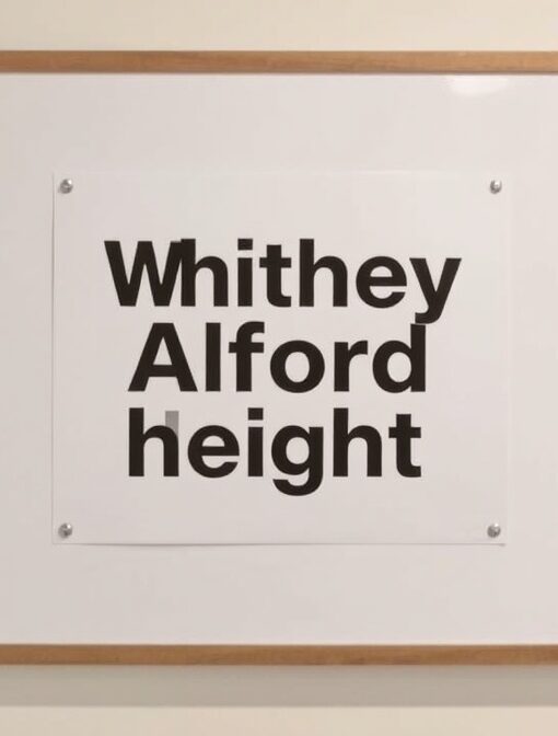 whitney alford height